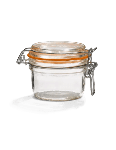 Le Parfait French Super Terrine Wide Mouth Jar Pack of 6 125 Grams with 70 mm Gasket 