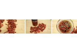 Tomates séchées à l'huile et romarin