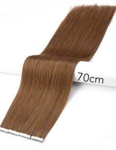 Extensions Adhésives 30cm marron 2