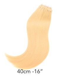 Slim Tape Haar - Caramel Blond - Echthaar 40cm – die Beste Haarverlängerung
