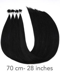 Günstig Bondings Haarverlängerung 70cm - Echthaar Extensions XXL 2