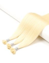 Cheveux Naturels Kératine - Extension à Chaud 70 cm
