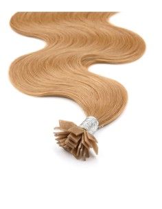 Pose d’extension kératine Châtain - Extension à Chaud - 100% remy Hair 2