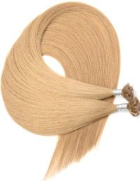 Pose d’extension kératine Châtain - Extension à Chaud - 100% remy Hair