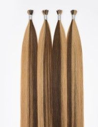 extensions à froid méchée Brun Acajou