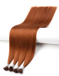 Extension Kératine 70cm Cheveux Naturels Ginger 2