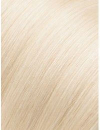 Klebe-Extensions Lange Tape 60 cm - Pure White Echthaar 9A+