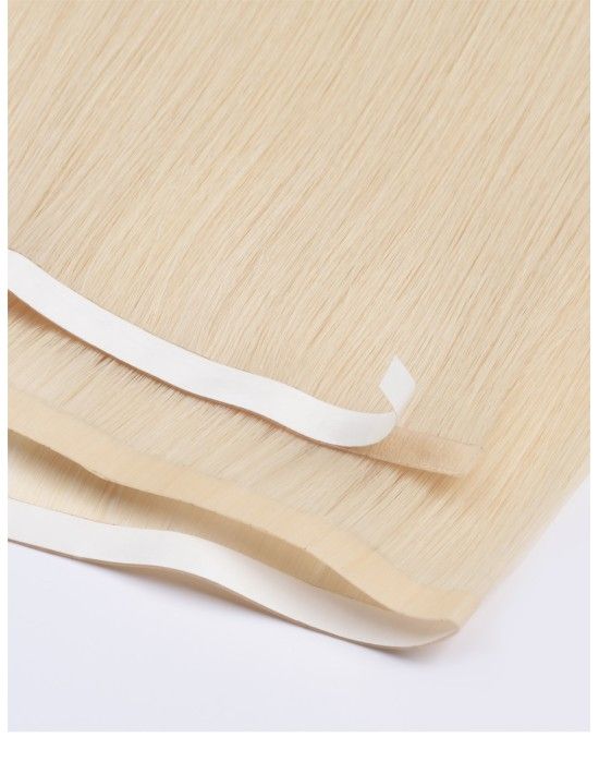 Longue Extension Skin Weft Pure White 60 cm - Qualité Naturelle 9A+