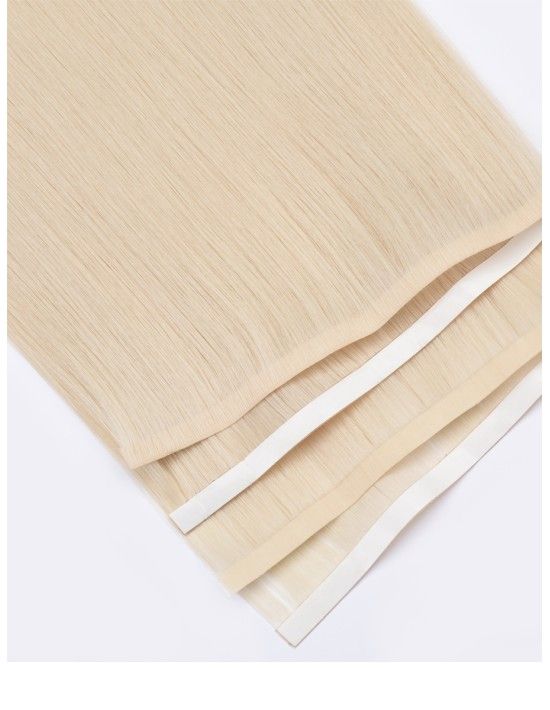 Longue Extension Skin Weft Pure White 60 cm - Qualité Naturelle 9A+