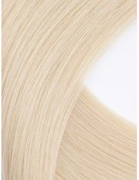 Klebe-Extensions Lange Tape 60 cm - Pure White Echthaar 9A+