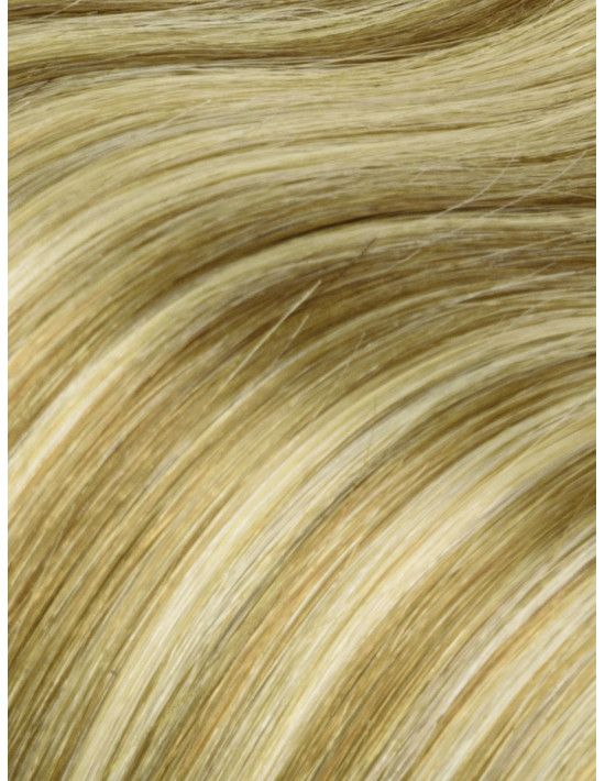 Extensions à la kératine Balayage Brun Cendré Blond