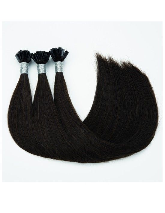 bondings haarverlängerung Natürliches Schwarzhaar