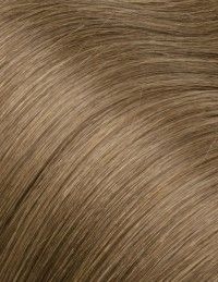 Russische Haartressen - Hell Aschbraun - Premium Qualität