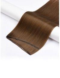 Russische Haartressen Braun - Premium russische Qualität