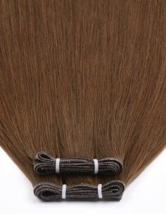 Tressen Gelockt mit indianische Echthaar:Echthaarverlängerung, Haarverlängerung und Haarverdichtung mit Naturhaar 2