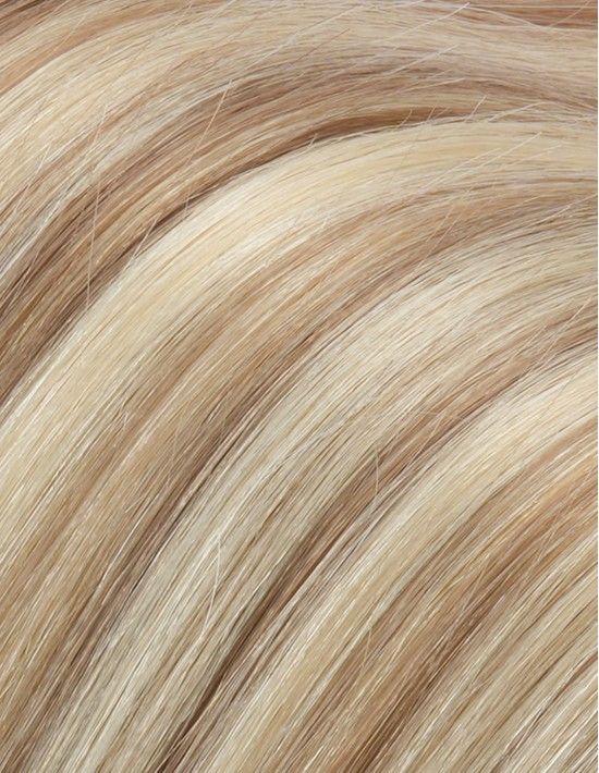 Extension kératine P12/60 – Balayage Miel Platine Cendré 25 mèches 50cm | Extens Hair