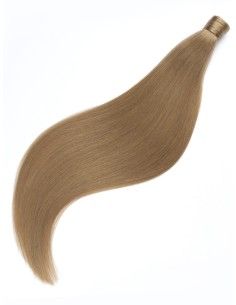 Queue de cheval cheveux naturels Brun clair cendré 8BELA