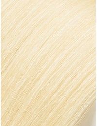 Echthaar im Ponytail Platinblond