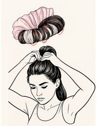 Haare nachts schützen