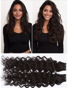 Extension adhésive Ondulée 50cm - Cheveux Naturels