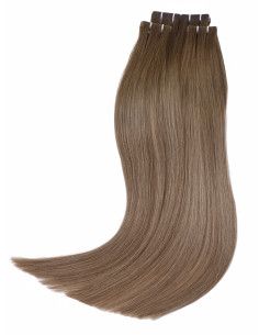 Extension adhésive 50 cm ♥ Cheveu naturel méché Ombré Hair 2