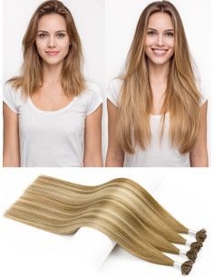 Extension à Chaud 50 cm - Cheveux Naturels - Kératine Remy Hair