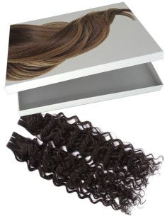[Coffret deluxe] Vente Privée : Extension adhésives ondulées - Cheveux Naturel Remy Hair