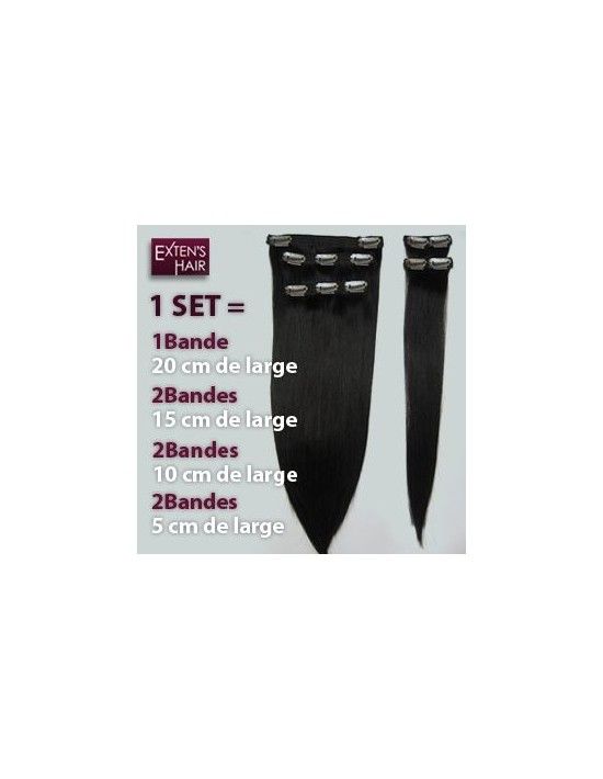 Echthaar Hair Extension Clip