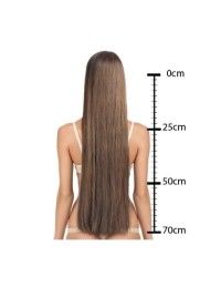 Extensions adhésives blond miel Tie and Dye