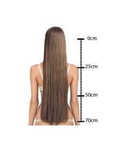 Dunkelbraune Ombré Hair Tape Extensions - Extens Hair 2