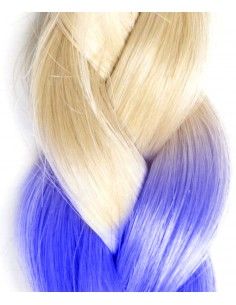 Extension de cheveux à chaud Tie and dye couleur flash 2