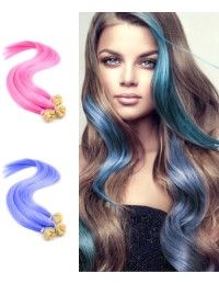 BONDING Strahnen crazy farben BONDING Strahnen crazy farben
