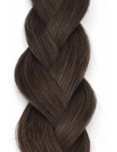 extensions cheveux naturel brun 2