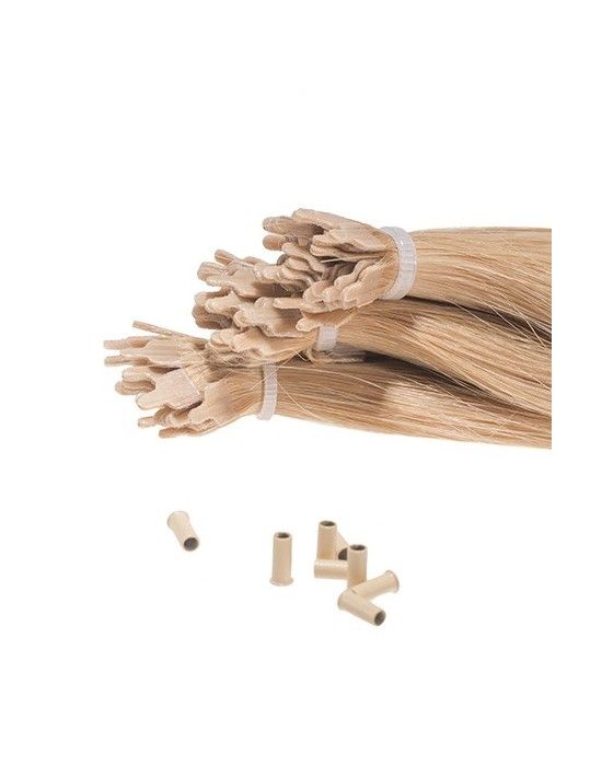 Haarsträhnen Karamellblond