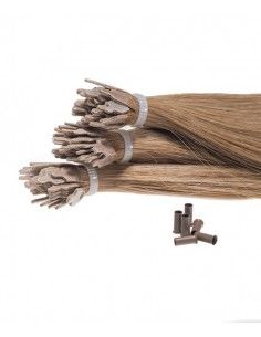 Braun Farbe Microring Extension - Hair Tip 101 2