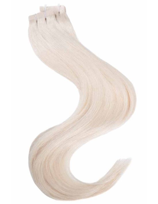 extensions cheveux blond platine