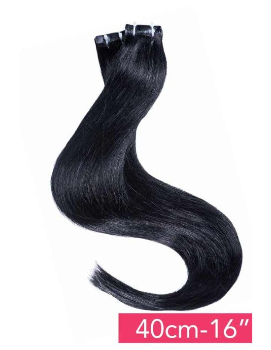 Cheveux Naturel Extension Adhésive