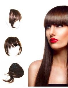 Extension à Clip : La Frange en Cheveux Naturels à Cliper 2