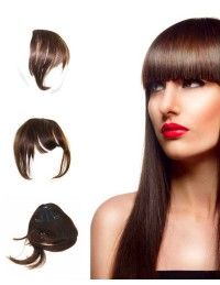 Extension à Clip : La Frange en Cheveux Naturels à Cliper