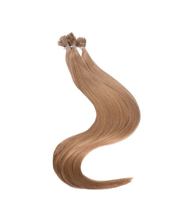 25/50/75/100 Extension Di Capelli Posa Caldo 100% Naturale Remy - Foto 9