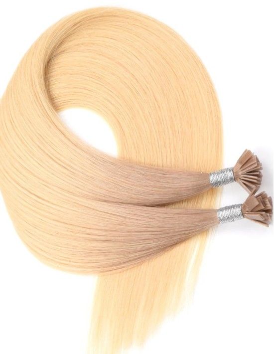 Bonding Extension Ombré Hair Aschblond Hell - Profi Qualität