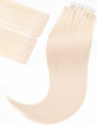 Injected Tape Haar - Pure White Haarverlängerungen