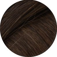 extensions de cheveux naturels brun foncé