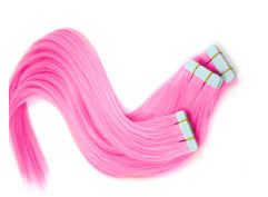 extensions cheveux roses