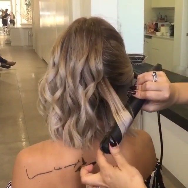 how to flat hair wave 