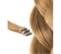 Extension cheveux russes ondulés brun clair