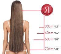 Extension Adhésive cheveux russes naturels