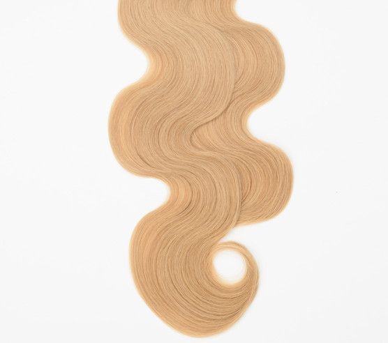 GlamXtensions Clip-In Haare 45 Cm – 7-teiliges Set Aus 100% Remy Echthaar, Farbe 6 Mittelbraun
